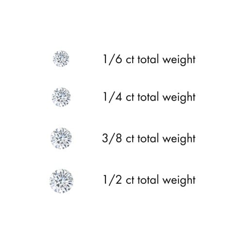 4 Prong Classic Diamond Single Stud - 0.25 ct. tw.