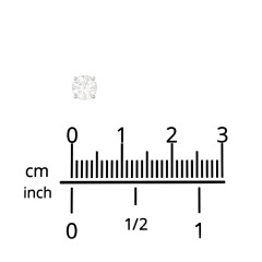 4 Prong Classic Diamond Single Stud - 0.5 ct. tw.