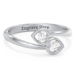 Double Heart Bypass Ring