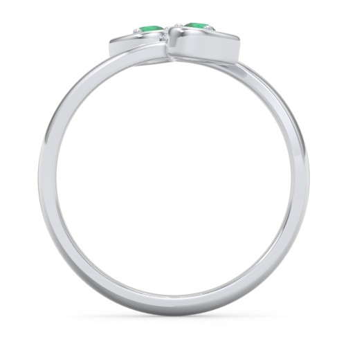 Double Heart Bypass Ring