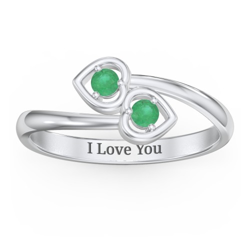 Double Heart Bypass Ring