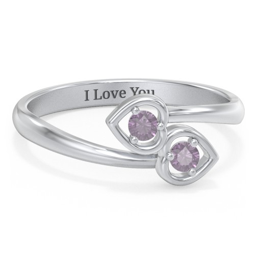 Double Heart Bypass Ring