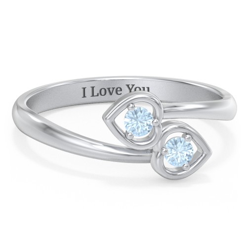 Double Heart Bypass Ring