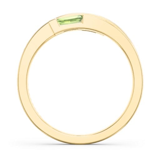 Double Baguette Bypass Ring