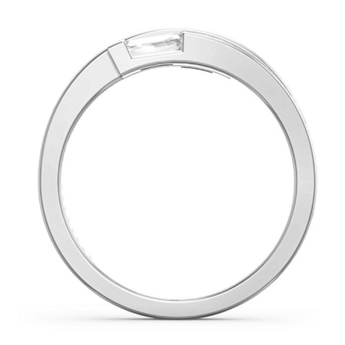 Double Baguette Bypass Ring