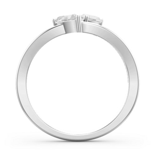 Twin Hearts Ring