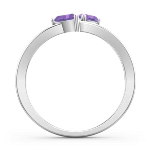 Twin Hearts Ring