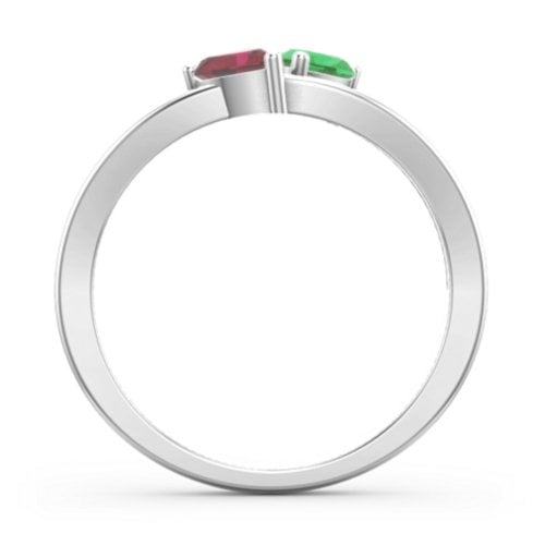 Twin Hearts Ring