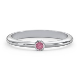 Classic Bezel Set Ring