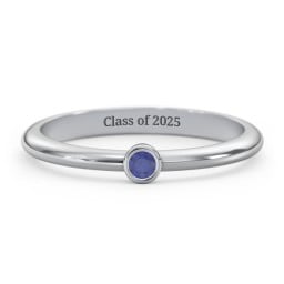 Classic Bezel Set Ring