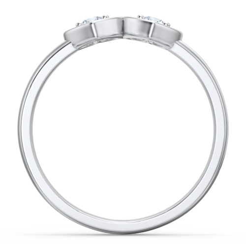 Kissing Hearts Ring