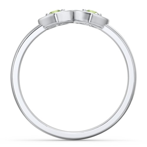 Kissing Hearts Ring