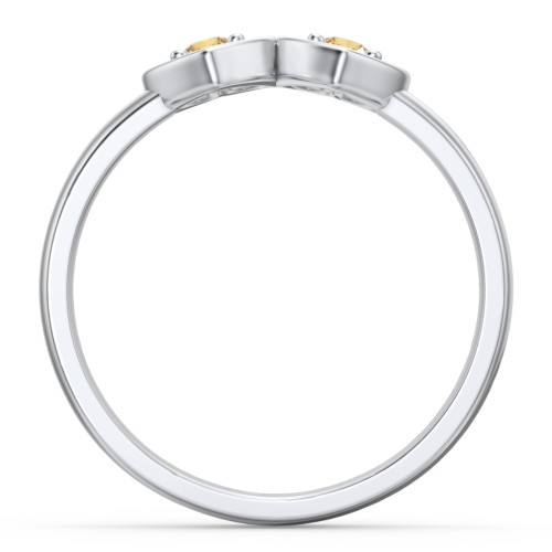 Kissing Hearts Ring