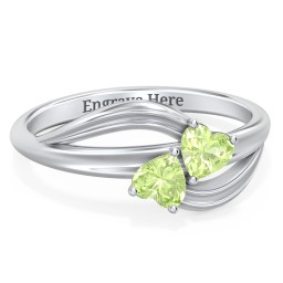 A "Couple" of Hearts Ring