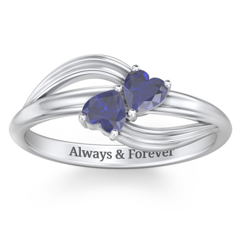 A "Couple" of Hearts Ring