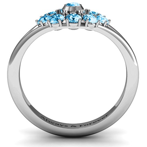 3 to 10 Stone "Solar" Ring