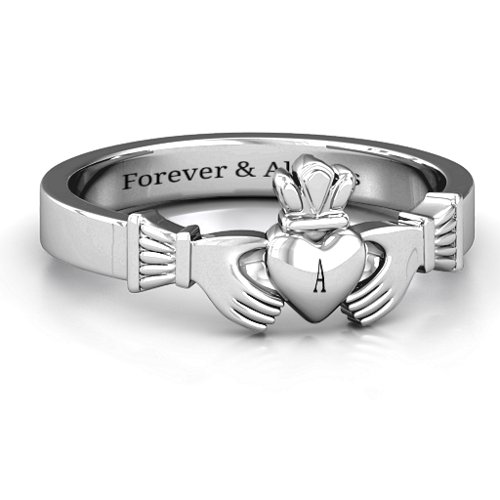 Classic Claddagh Ring – Sterling Silver
