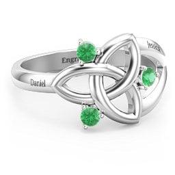 Siobhán Celtic Knot Ring