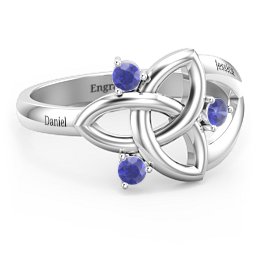 Siobhán Celtic Knot Ring