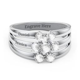 Spidra' Round Centre Ring