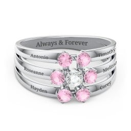 Spidra' Round Centre Ring