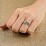 Heart Cluster Ring with Accents – 10K Yellow Gold with Cubic Zirconia, Pink Tourmaline, and Aquamarine