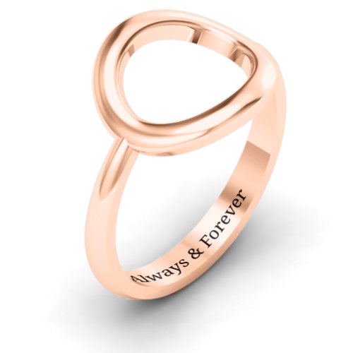 Simple Circle Karma Ring
