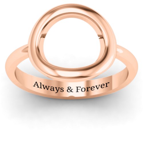 Simple Circle Karma Ring