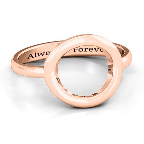 Simple Circle Karma Ring