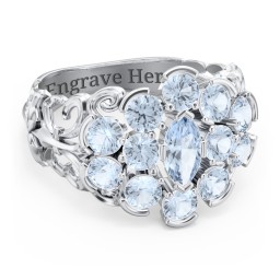 Bunches of Love Ring
