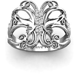 Precious Butterfly Ring