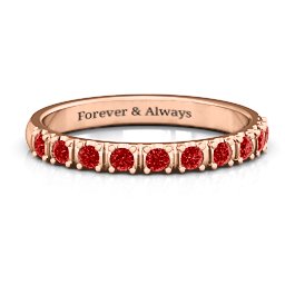 Magical Affinity Ring in 10K Solid Rose Gold