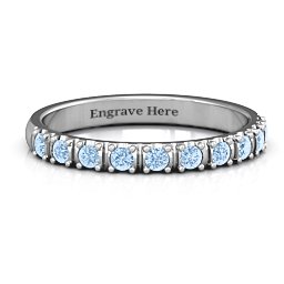 Magical Affinity Ring in 925 Sterling Silver with Aquamarine