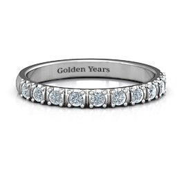 Magical Affinity Ring in 925 Sterling Silver with Cubic Zirconia