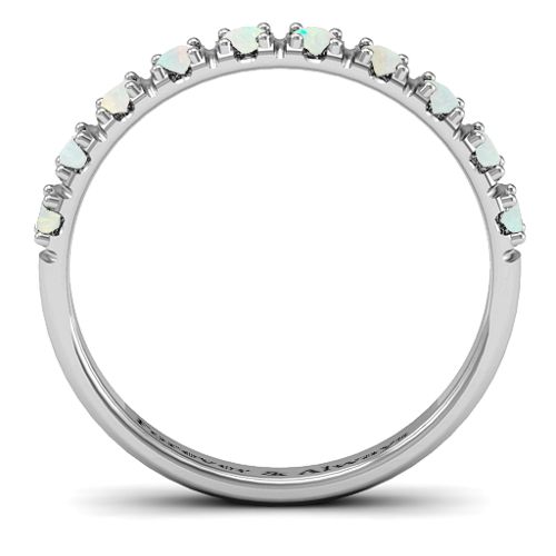 Magical Affinity Ring – Sterling Silver with Opal