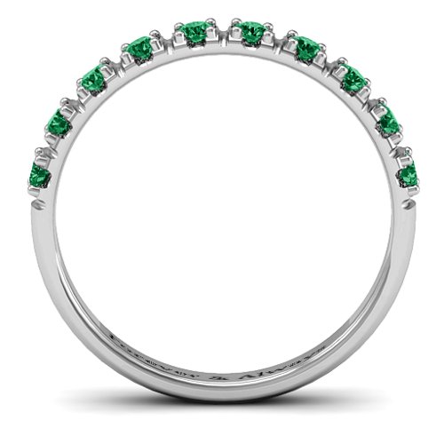 Magical Affinity Ring – Sterling Silver with Emerald