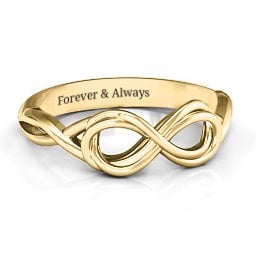 Wired for Love Infinity Ring