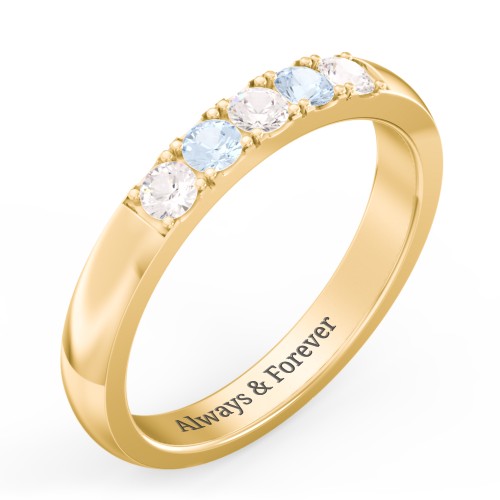3 - 11 Gemstone Affinity Ring