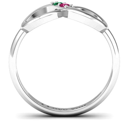 "Twosome" Infinity Ring