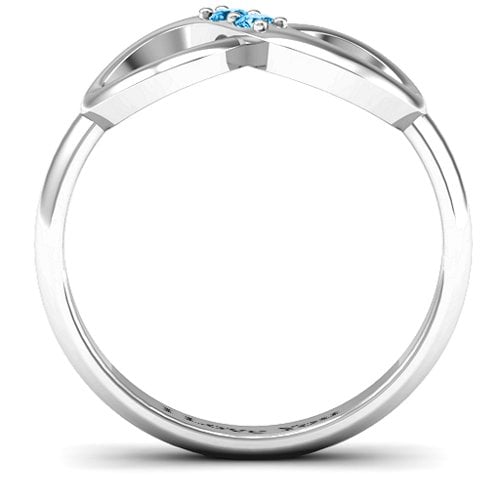 "Twosome" Infinity Ring