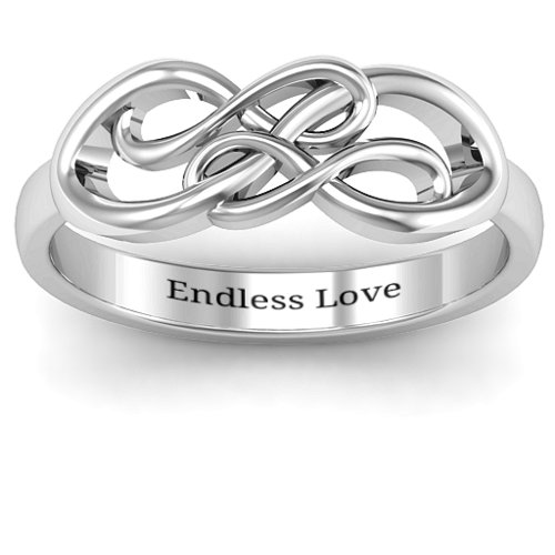 Everlasting Infinity Ring – Sterling Silver