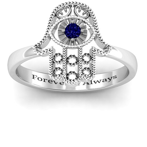Protection Hamsa Ring