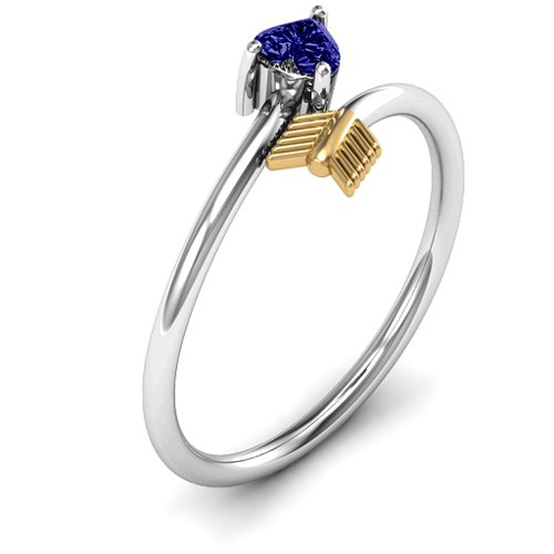 Heart & Arrow Ring