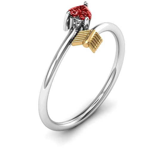 Heart & Arrow Ring