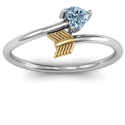 Heart & Arrow Ring