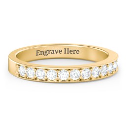 Classic Half Eternity Ring