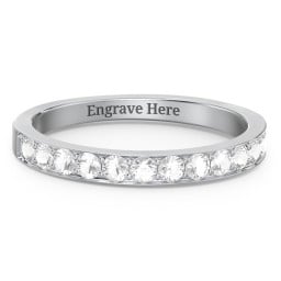 Classic Half Eternity Ring
