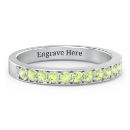 Classic Half Eternity Ring