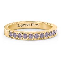 Classic Half Eternity Ring