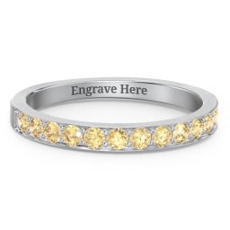 Classic Half Eternity Ring